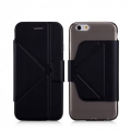 Кожаный чехол-книжка для iPhone 6 Plus / 6+ The Core Smart Case - Black